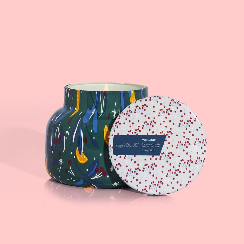 Volcano-Pattern Play Candle