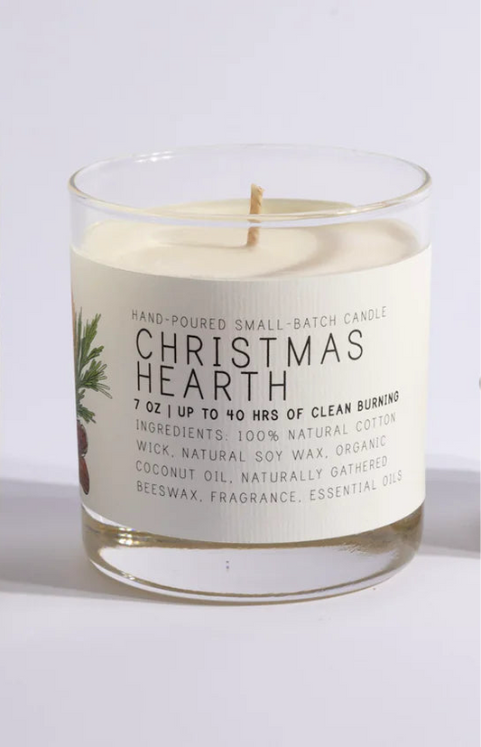 Christmas Hearth Candle