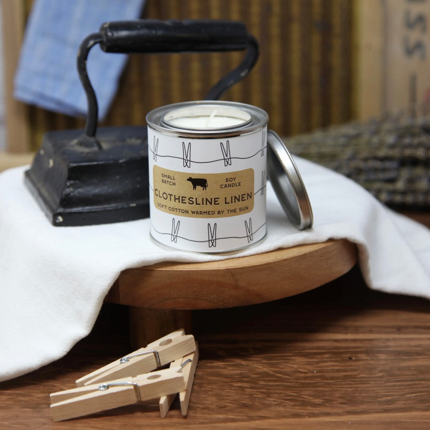 Paint Can Candle