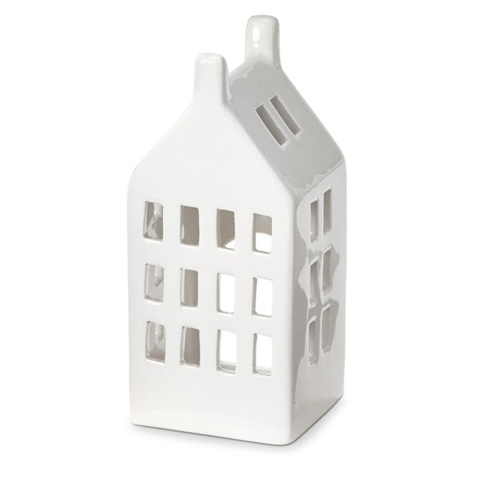 House Tealight Luminary Tall
