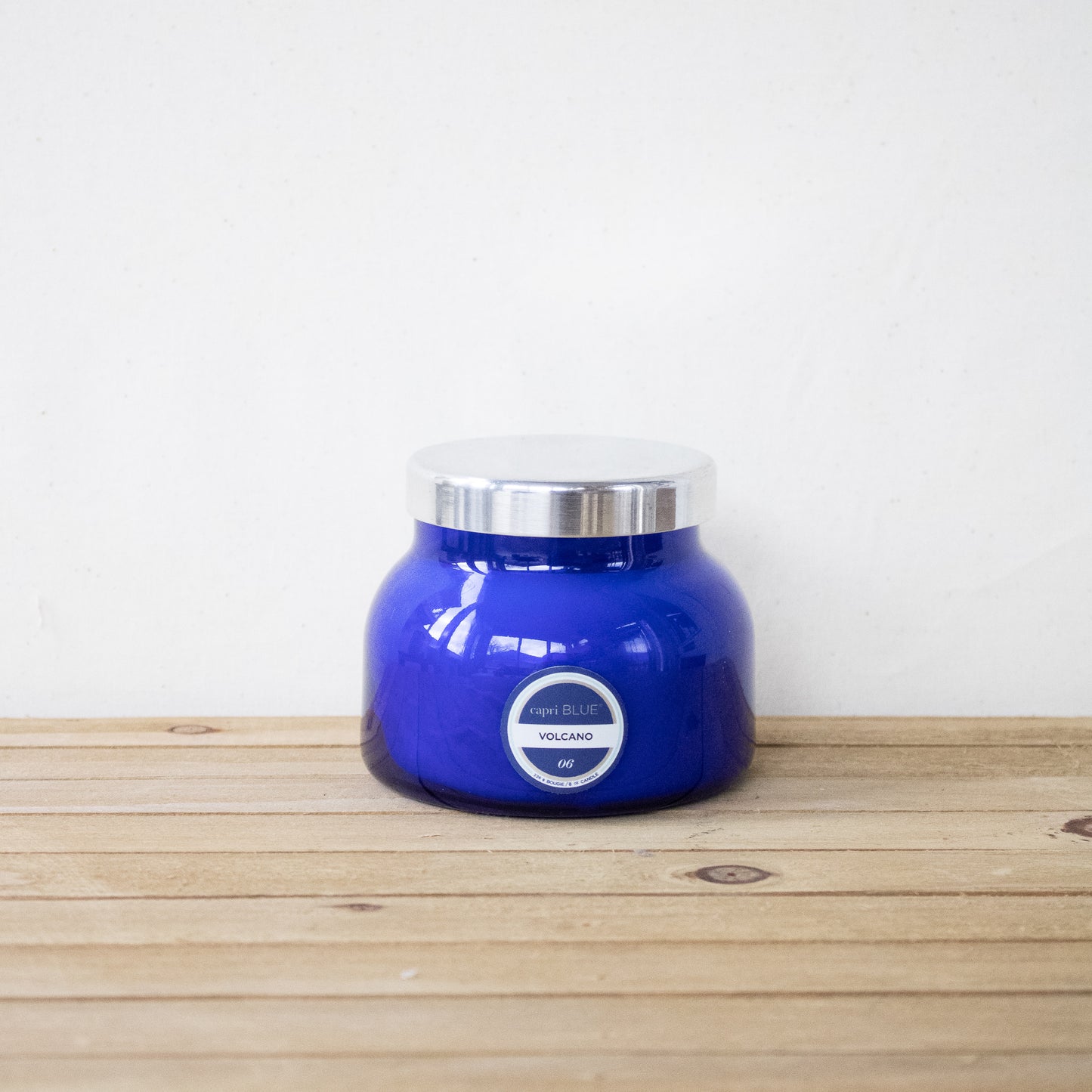 Volcano-Signature Blue Petite Candle