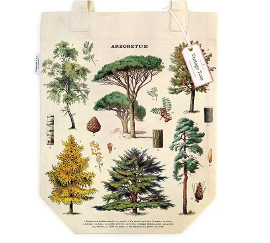 Vintage-Inspired Arboretum Tote
