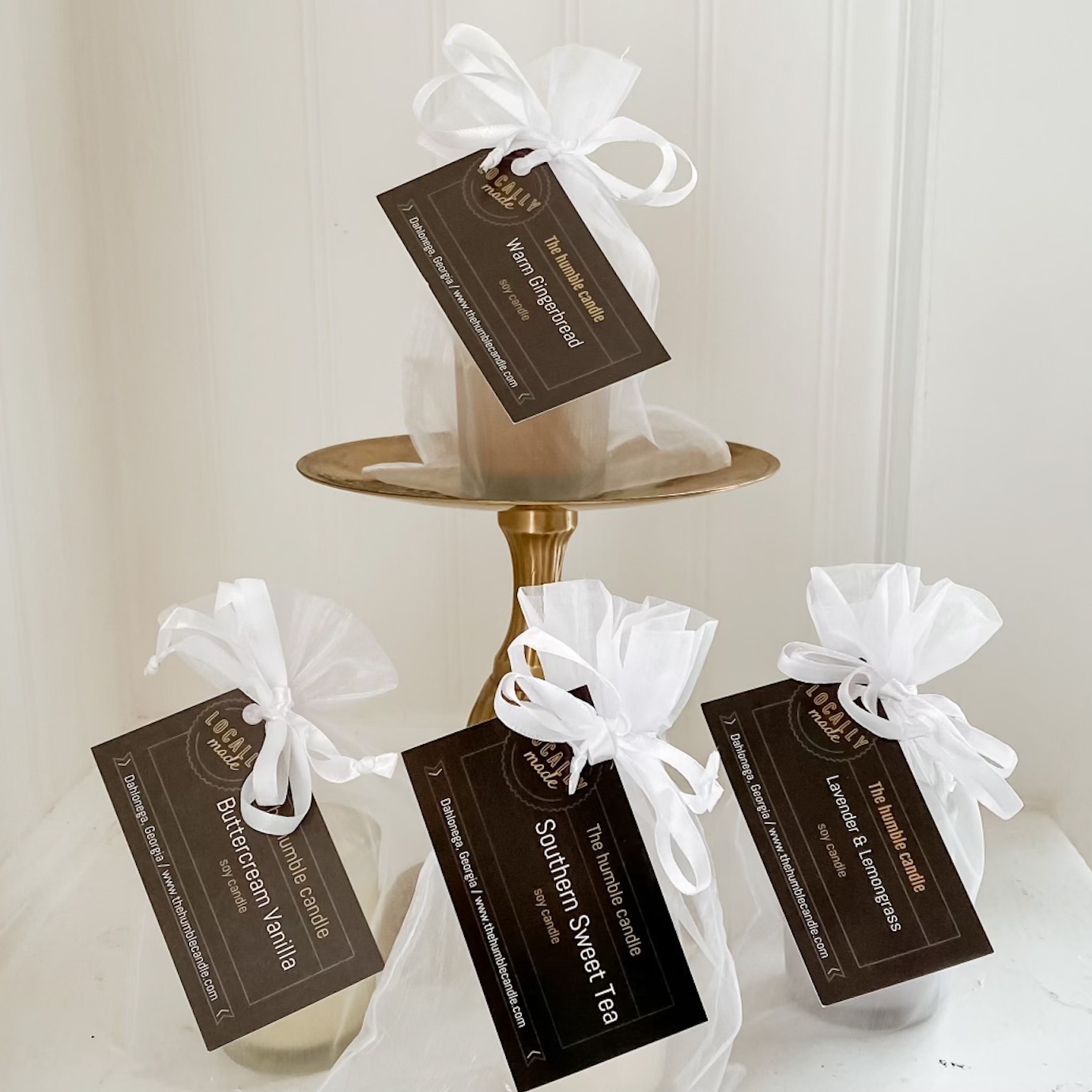 Humble Wrapped Votive Candles