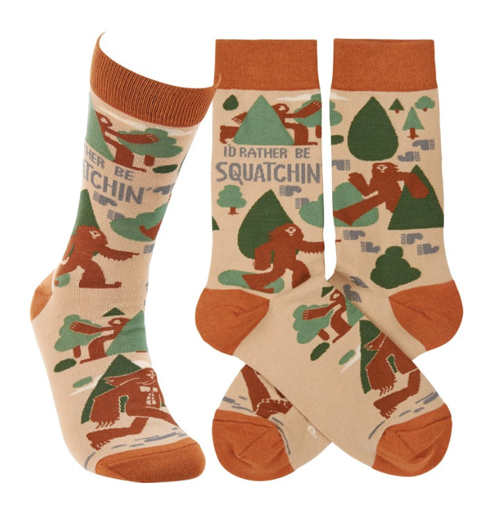 Socks - Rather be Squatchin’
