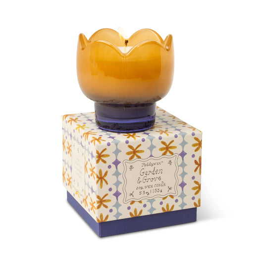 Tulip Glass Candle - Garden & Grove