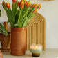 Tulip Glass Candle - Wisteria & Willow