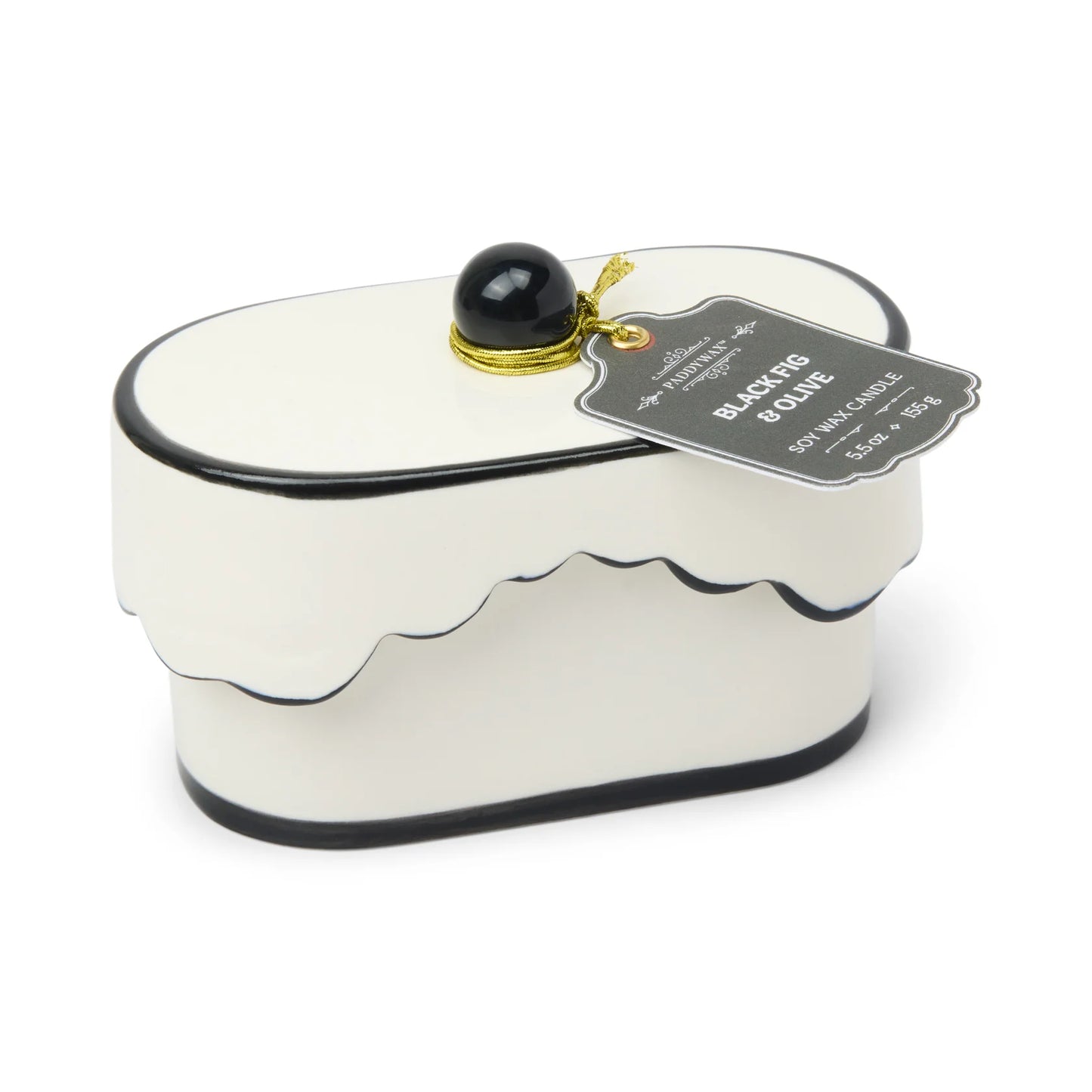 Cherie Ceramic - Black Fig & Olive