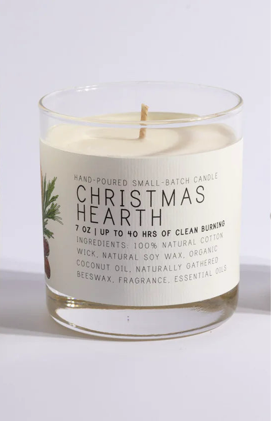 Christmas Hearth Candle