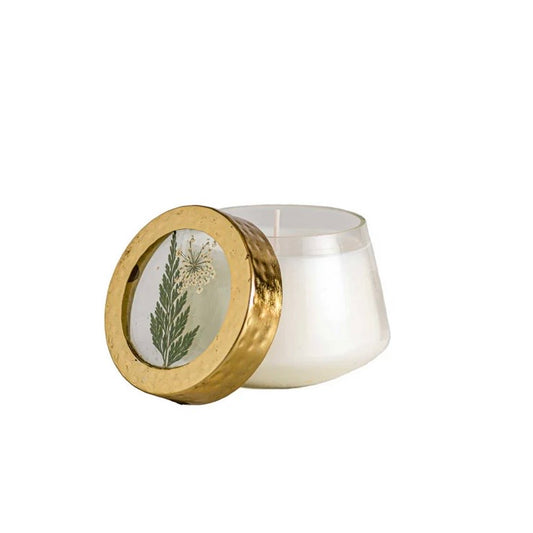 Forest Small Pressed Floral Candle