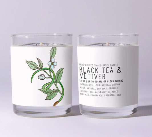 Black Tea and Vetiver Candle