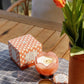 Tulip Glass Candle - Cactus Flower