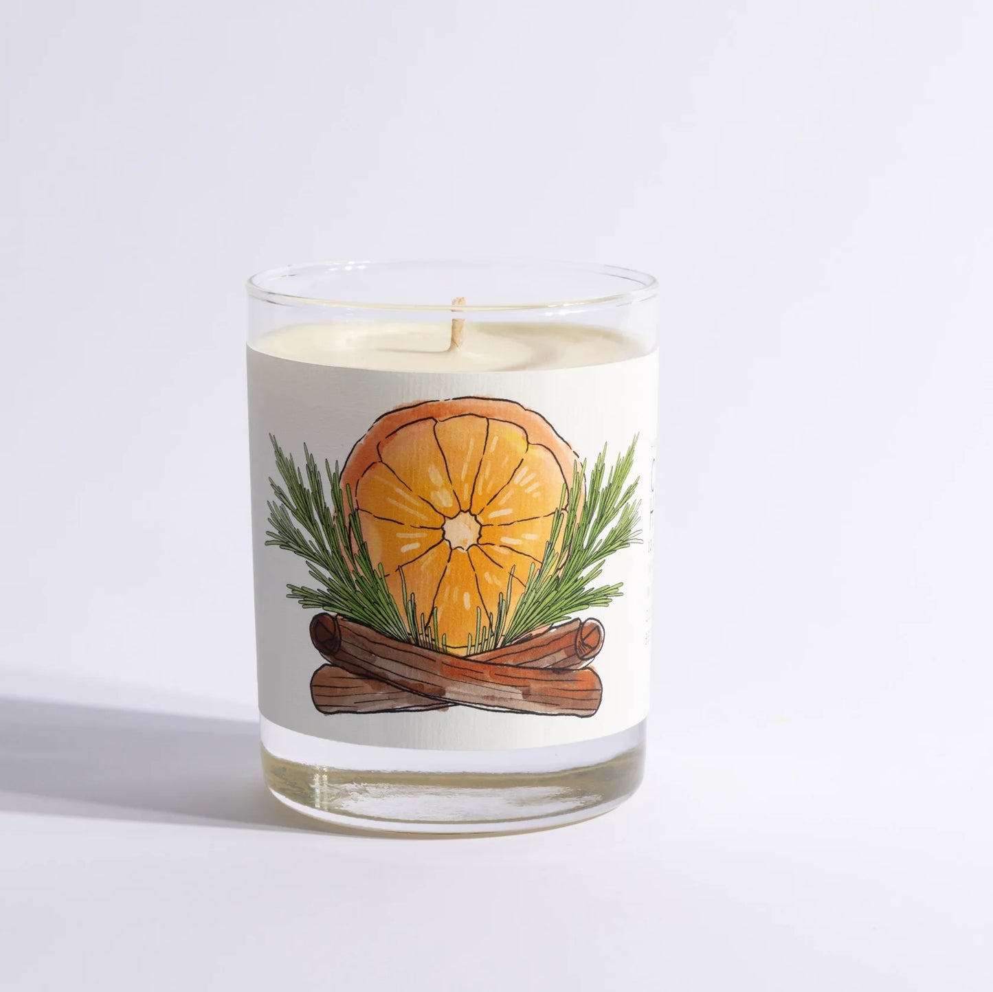 Christmas Hearth Candle
