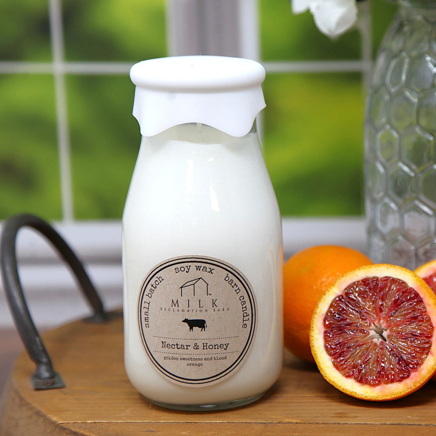 Milk Bottle Candles