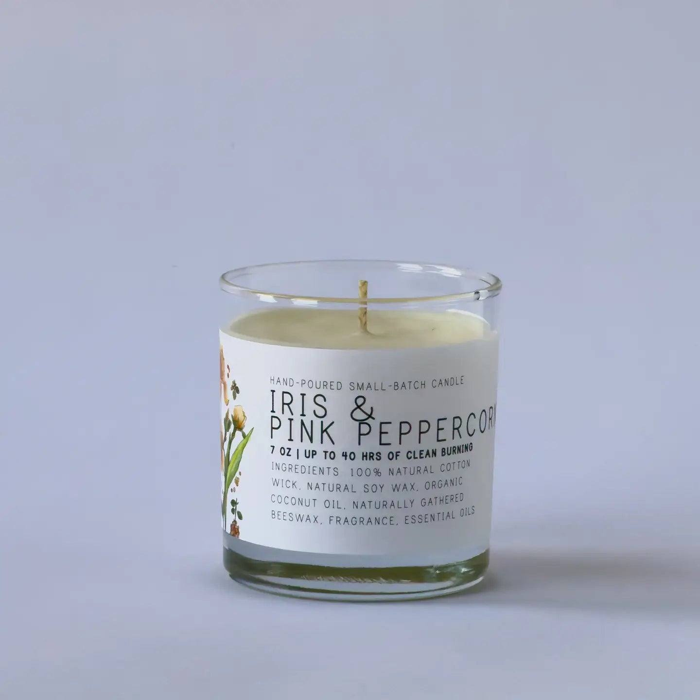 Iris & Pink Peppercorn Candle
