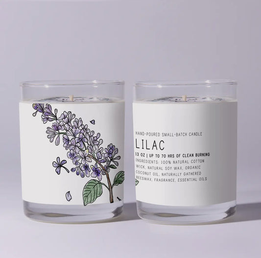 Lilac Candle