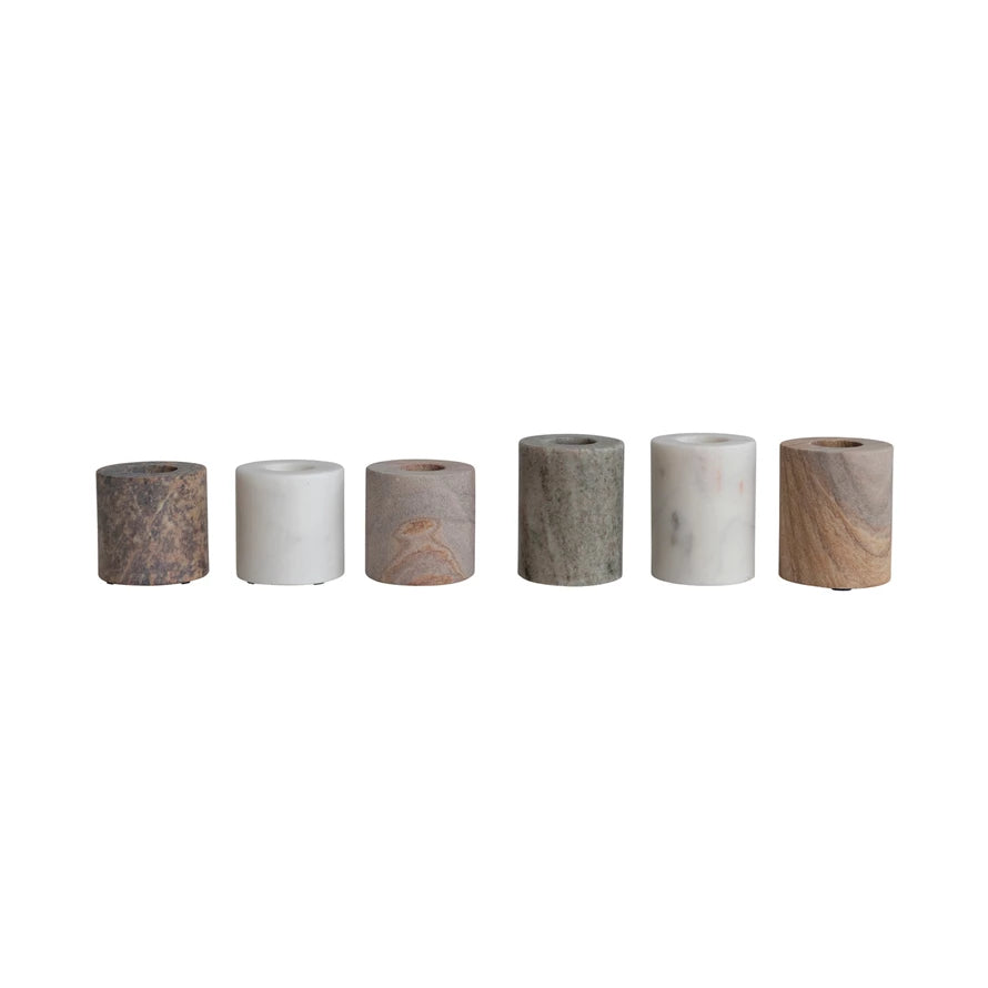 Marble Taper Holders- 2 sizes