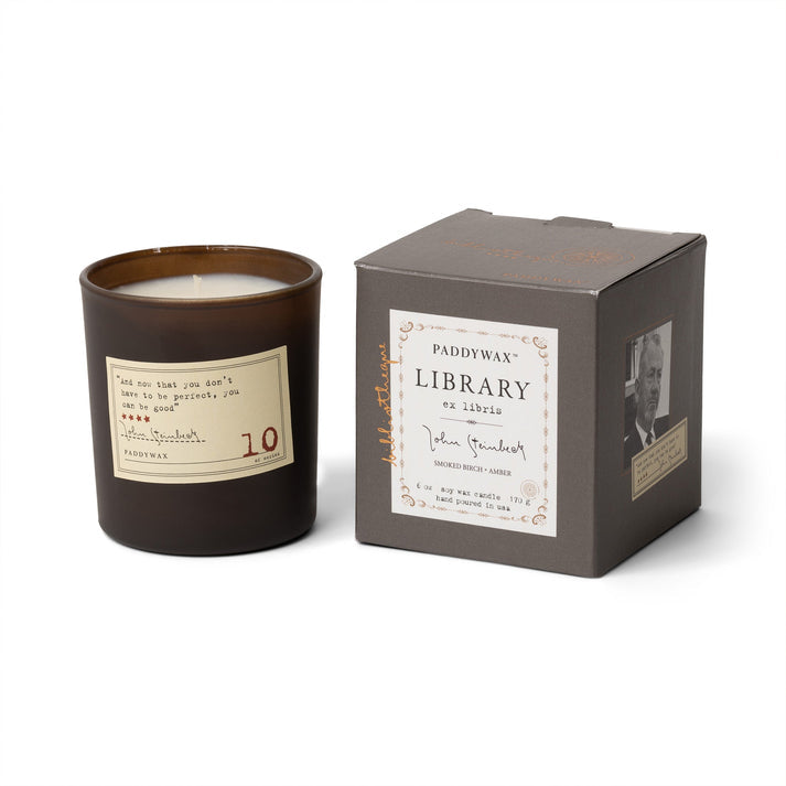 Library Candle - John Steinbeck