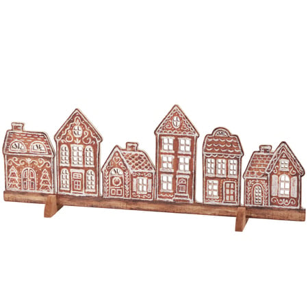 Stand up Gingerbread Village