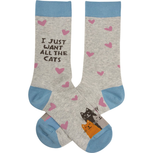 "All The Cats" Socks