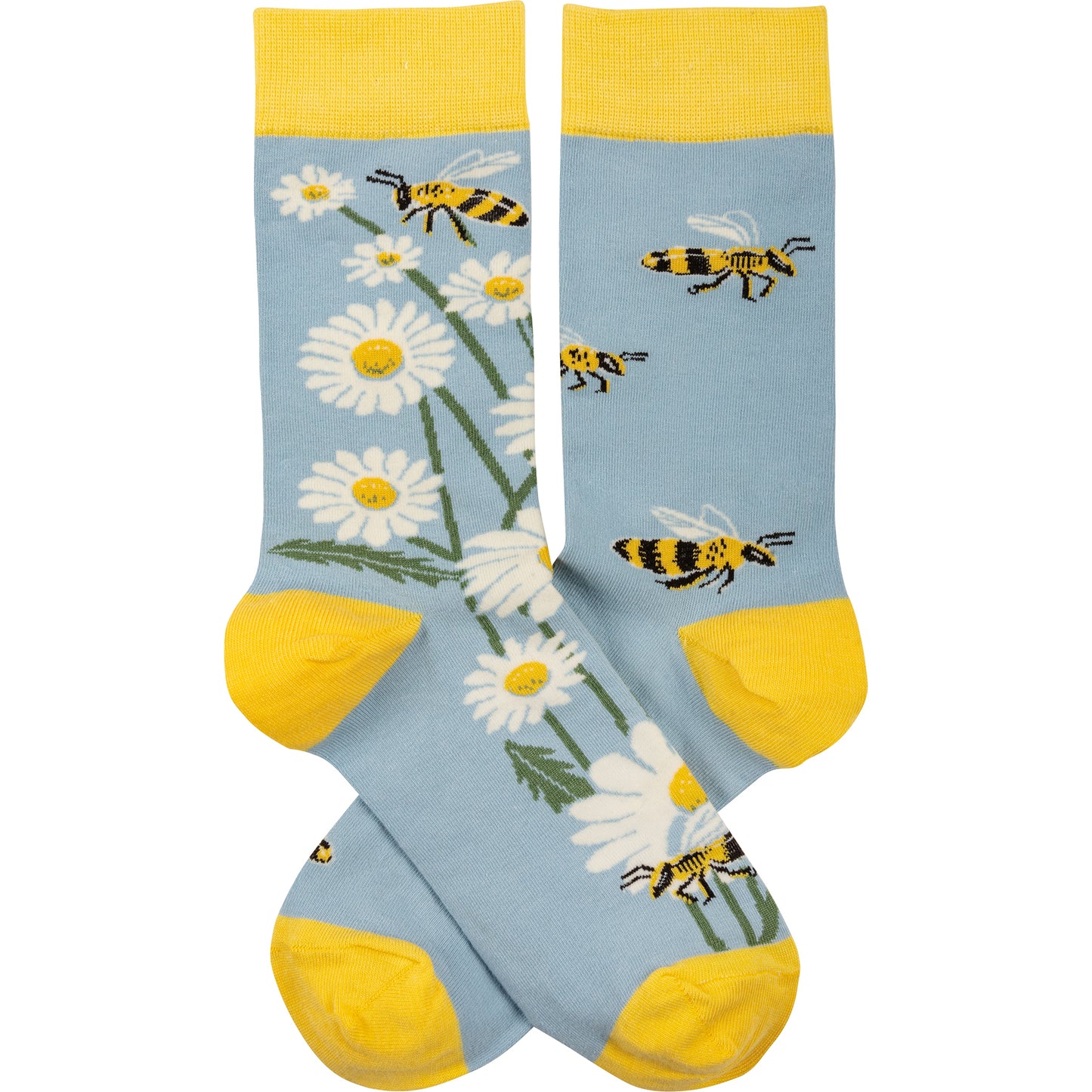 "Bees & Daises" Socks