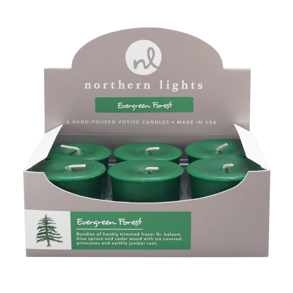 Evergreen Forest Votive Candle