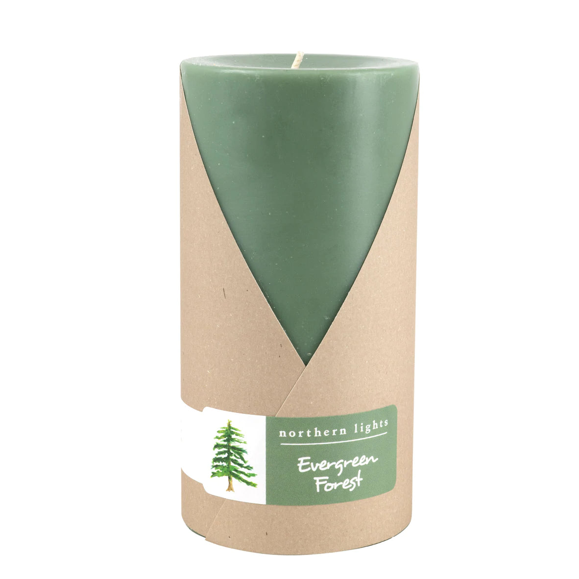 Evergreen Forest Pillar Candle