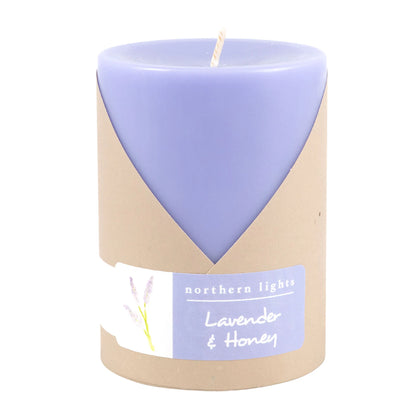 Lavender & Honey Pillar Candle