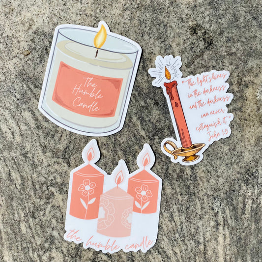The Humble Candle Stickers