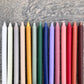 12" Colored Tapers