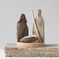 Hand-Made Driftwood Holy Family