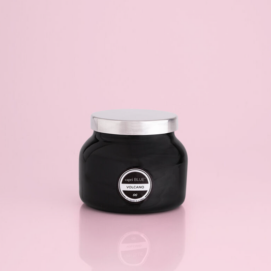 Volcano-Signature Black Petite Candle