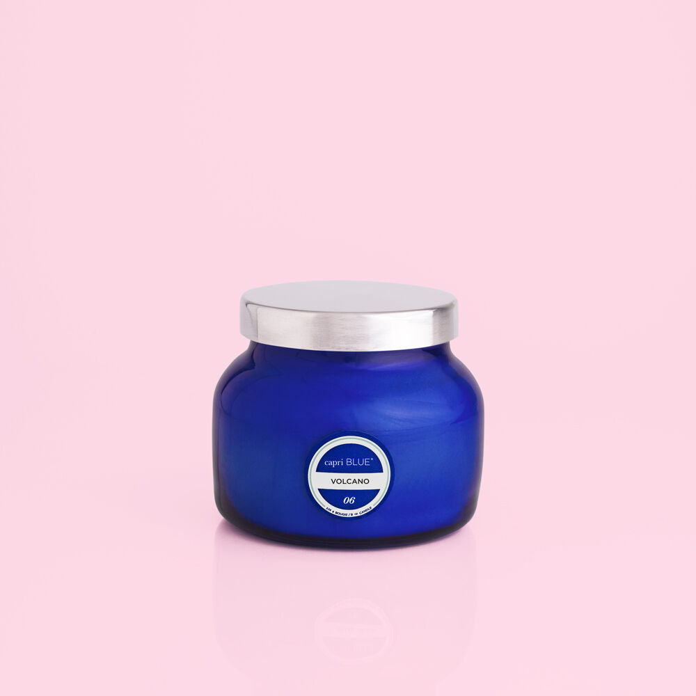 Volcano Signature Blue Petite Candle