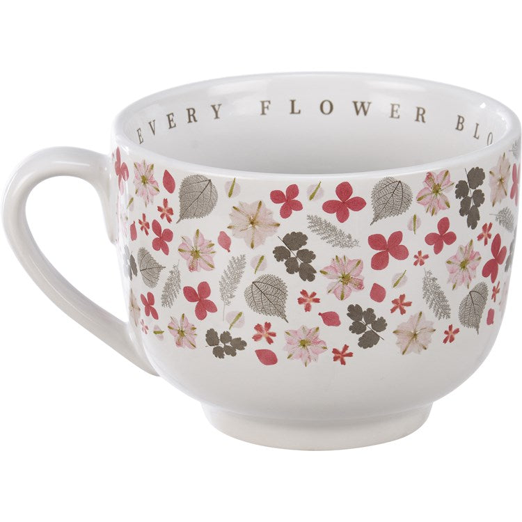 Every Flower Blooms Mug