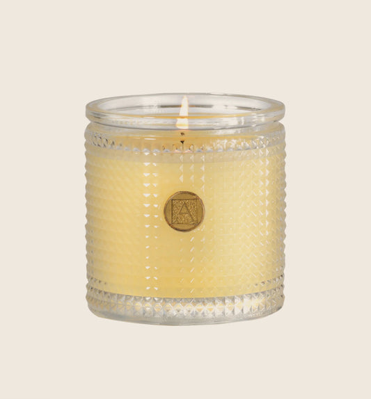 Sorbet Textured Glass Candle