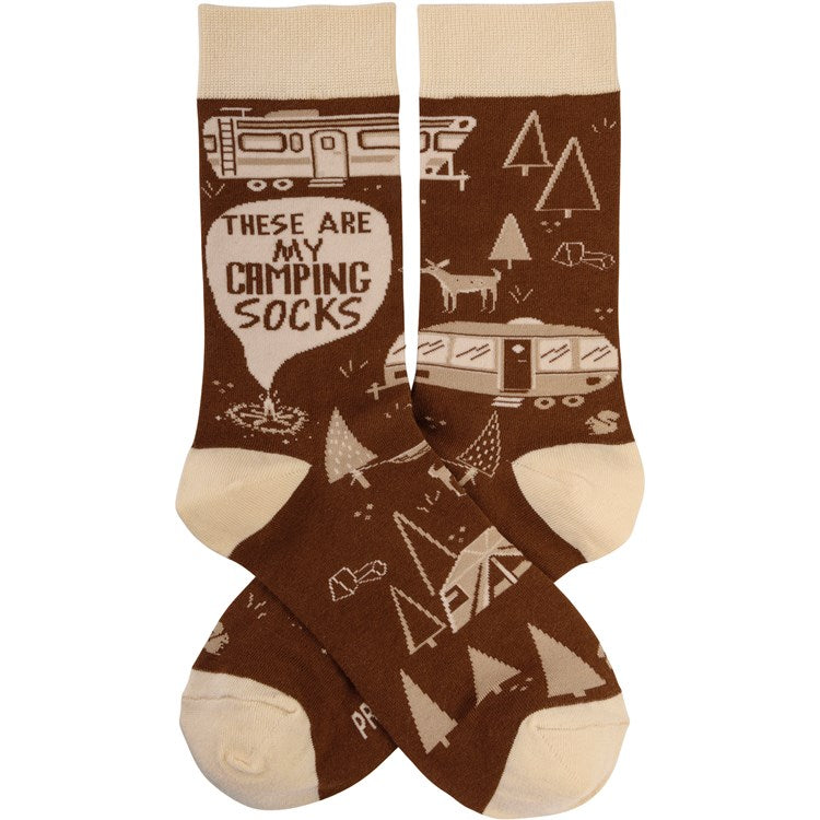 Socks - These Are My Camping Socks