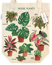 Vintage-Inspired House Plants Tote