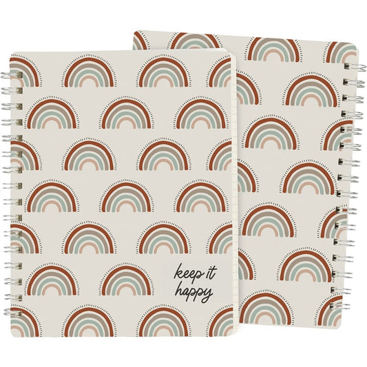 “Keep It Happy” Spiral Notebook