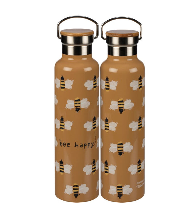 “Bee Happy” Insulated Water Bottle